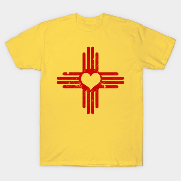 zia heart T-Shirt by pholange